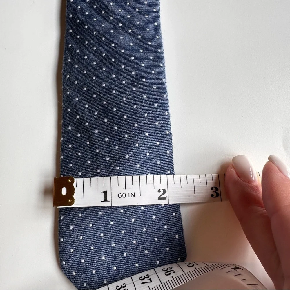 Penguin Young Men’s Blue Polka Dot Necktie